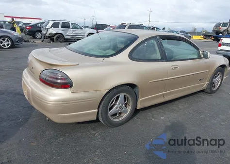 2001 Pontiac Grand Prix Gtp z USA, uszkodzony, nr VIN 1G2WR12101F139172